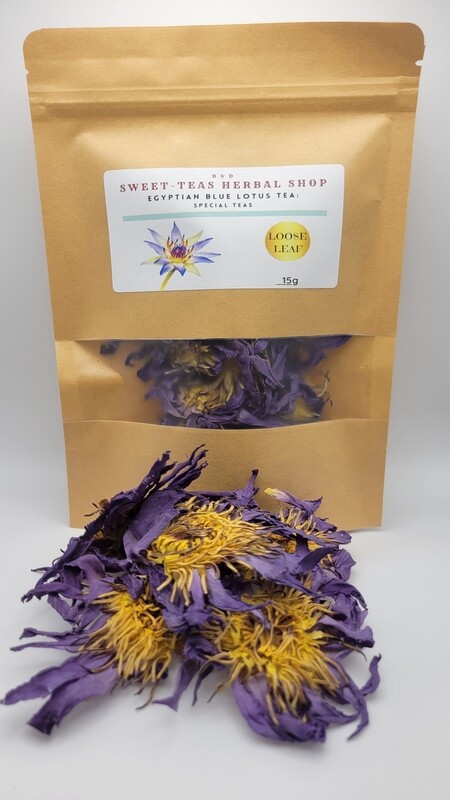 Egyptian blue lotus flower tea - 15g
