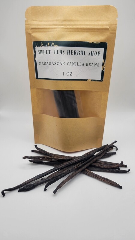 Vanilla beans - dried - 1oz