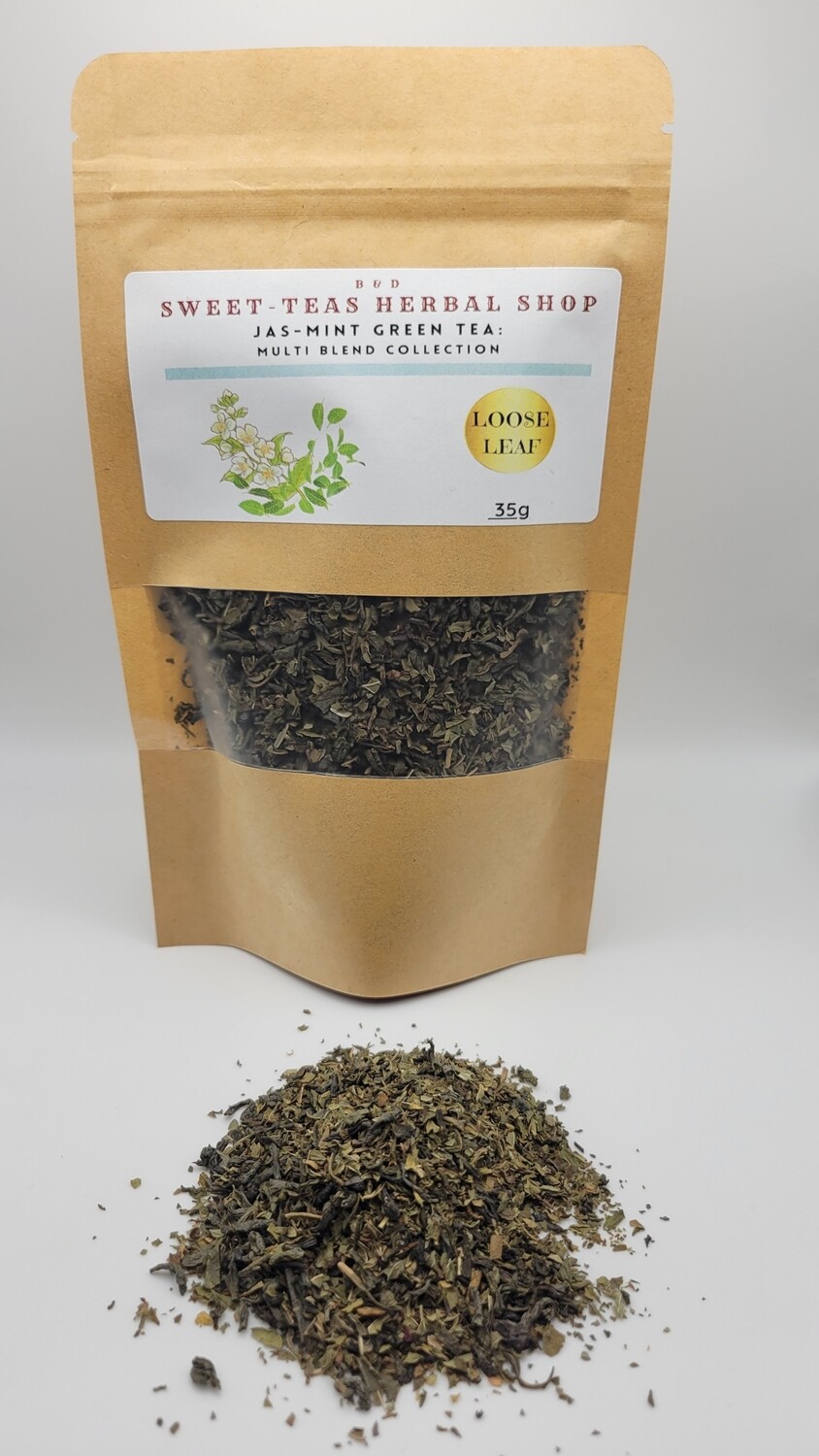 Jas-Mint Green Tea - 35g