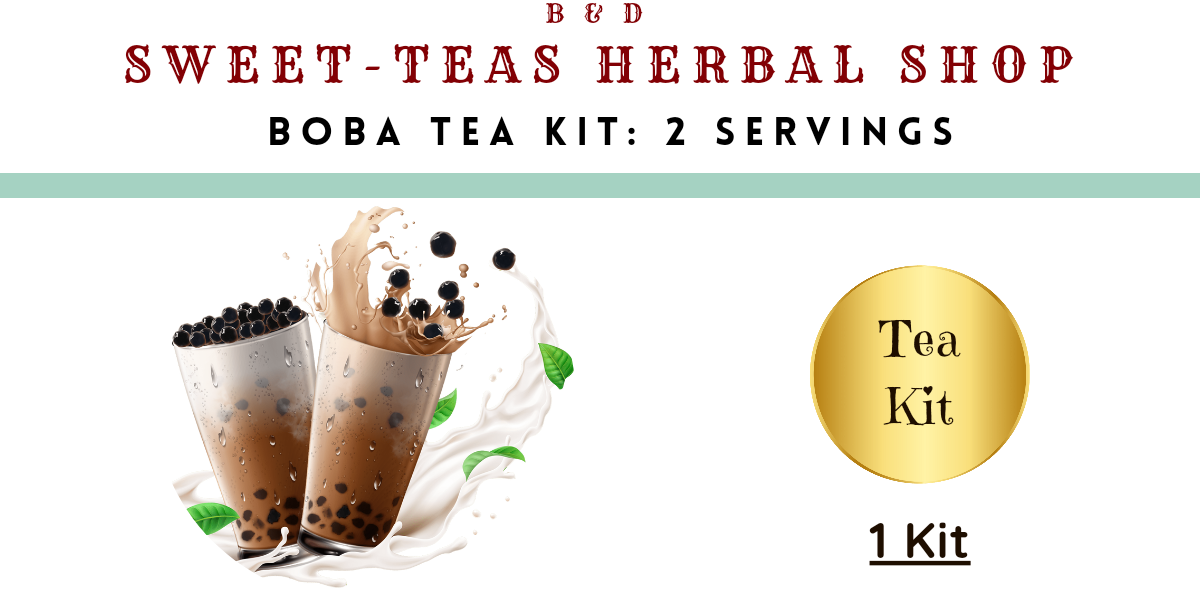 Boba Tea Kit - 2 Servings