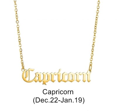 Zodiac Sign Necklace
