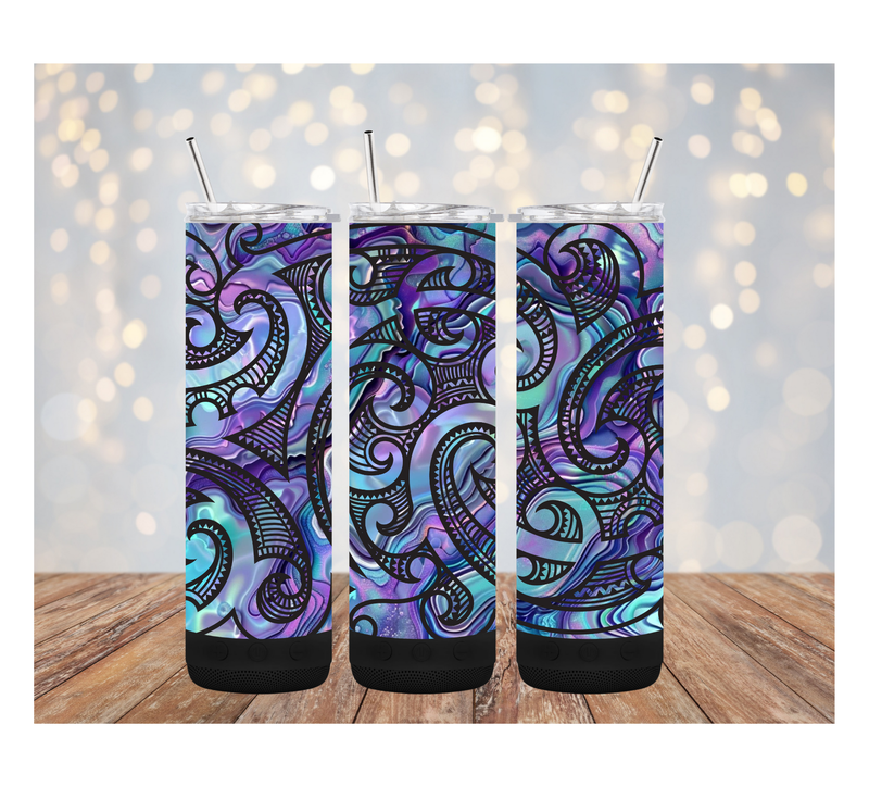 Paua 20oz tumbler speaker