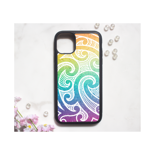 Maori Rainbow Phone Case
