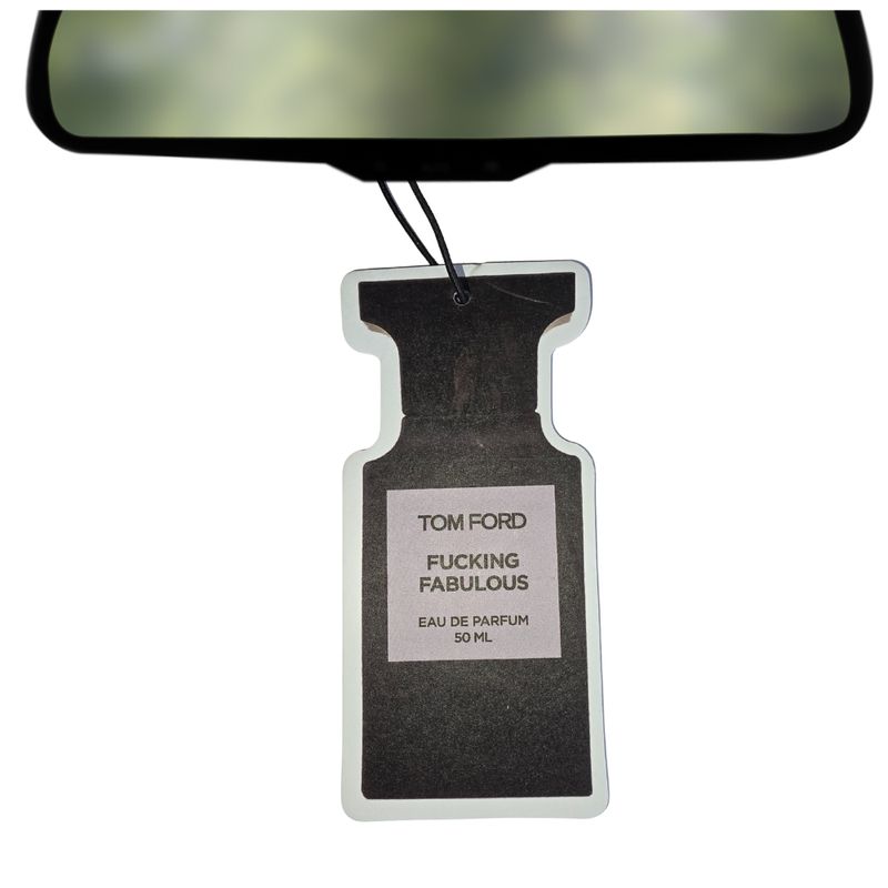 Tom Ford Fucking Fabulous Inspired Bottle Air Freshener
