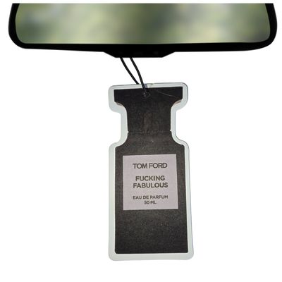 Tom Ford Fucking Fabulous Inspired Bottle Air Freshener