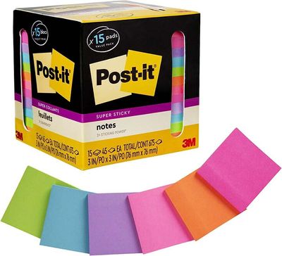 Post-it notes, 3-inch � 3-inch