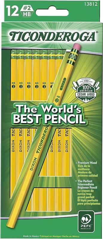 Pencils, no. 2, box of 12