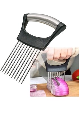 Stainless Steel Onion Holder for Slicing