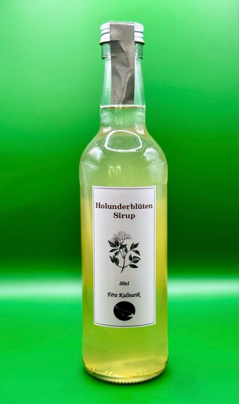 Holunderblüten Sirup