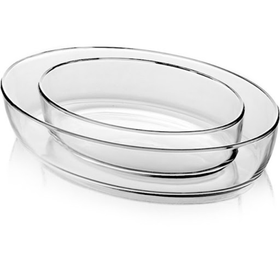 Borcam 2er Set Ofenschale