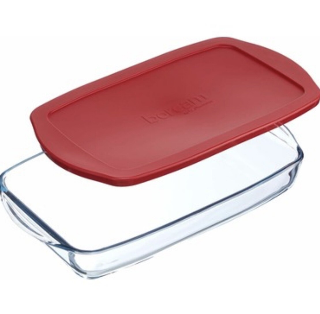 Borcam Auflaufform mit Deckel - 1950 ml