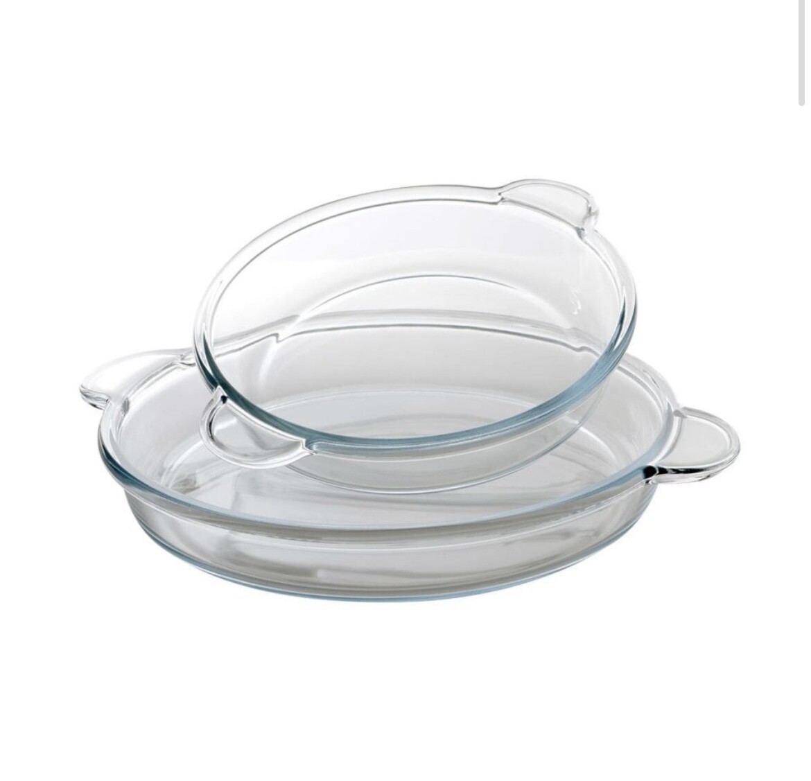 Borcam Auflaufform 2er Set - 1700 ml + 1850 ml