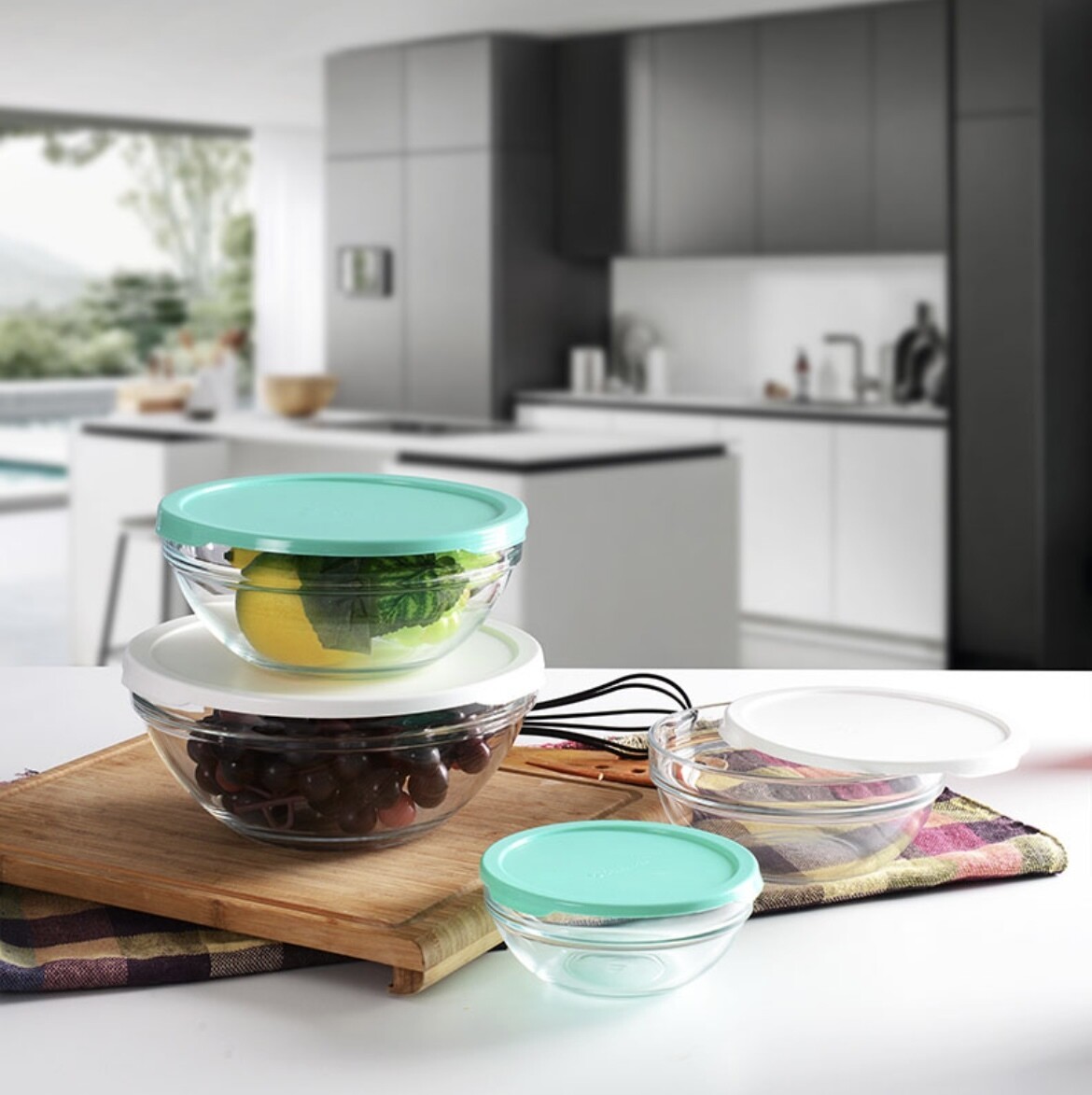 Pasabahce Vorratsschale Combo 4er Set