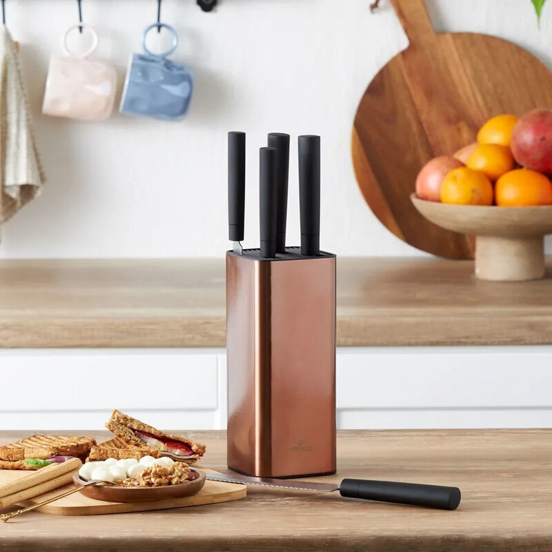 Karaca Grammy Kupfer 6-teiliges Messerset