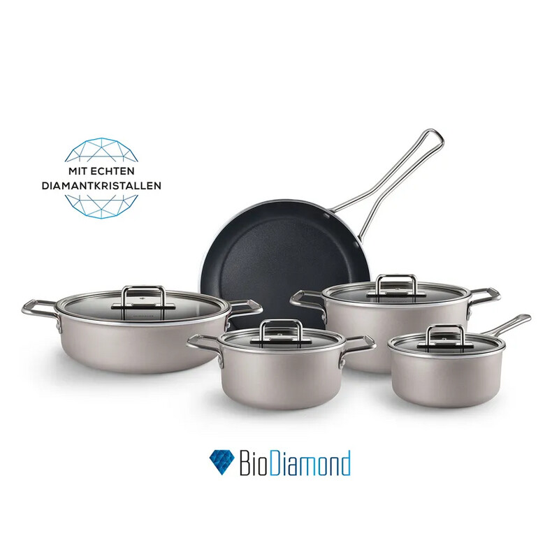 Karaca Mastermaid BioDiamond Kochtopfset - 9-teilig