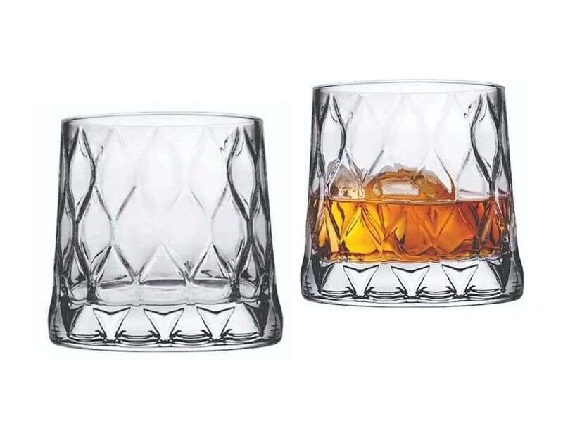 Pasabahce Leafy Trinkglas 4er Set - 300 ml