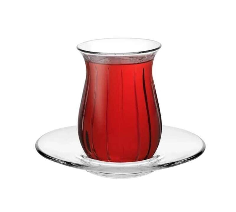 Pasabahce Linka Teeglas 6er Set 12-teilig - 140 ml