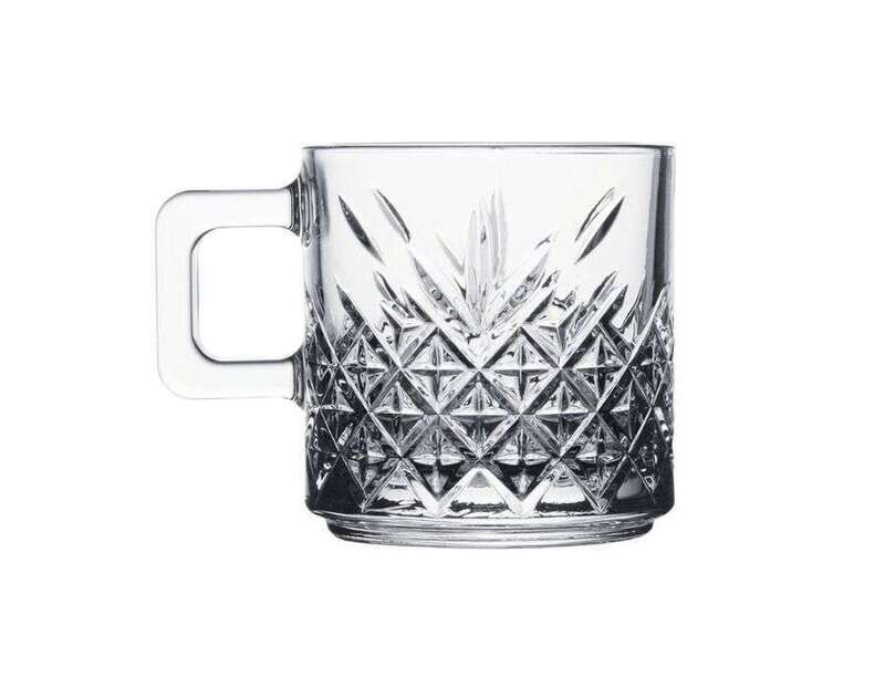 Pasabahce Timeless Kaffeetasse 2er Set - 195 ml