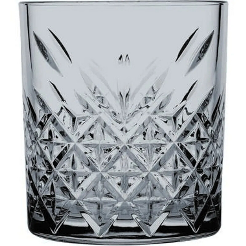 Pasabahce Timeless Trinkglas Schwarz 4er Set - 345 ml