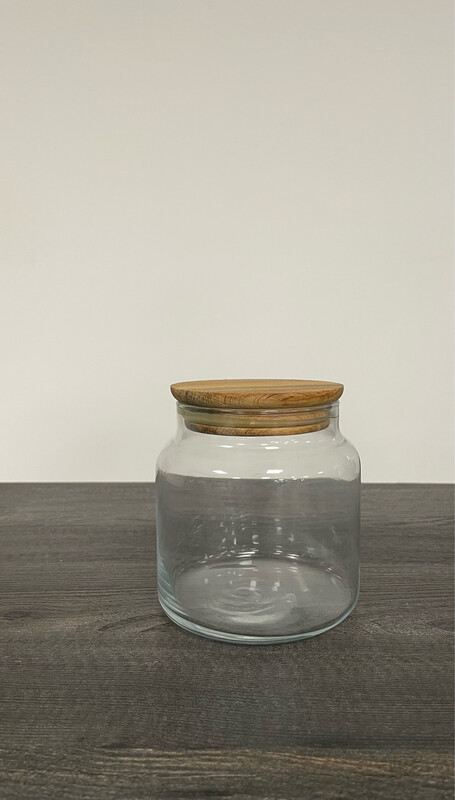 Vorratsglas mit Bambusdeckel - 635 ml