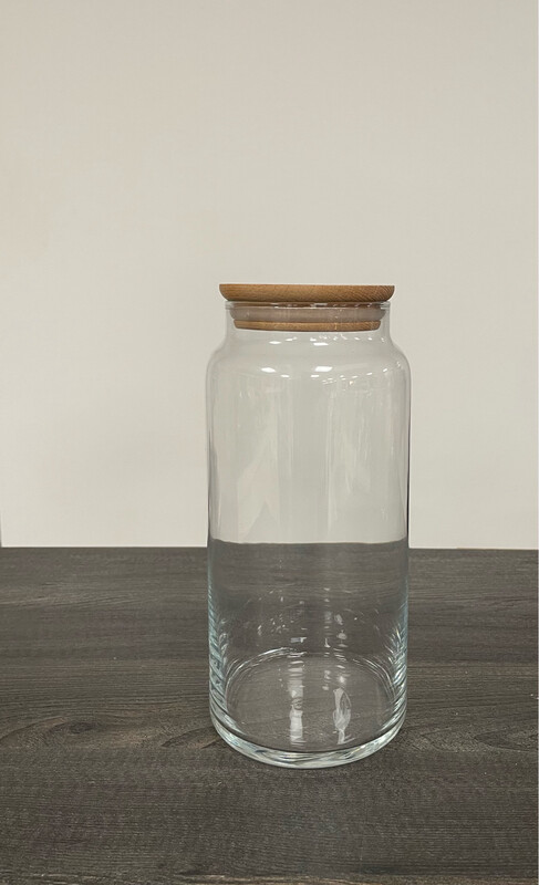 Vorratsglas mit Bambusdeckel - 1400 ml