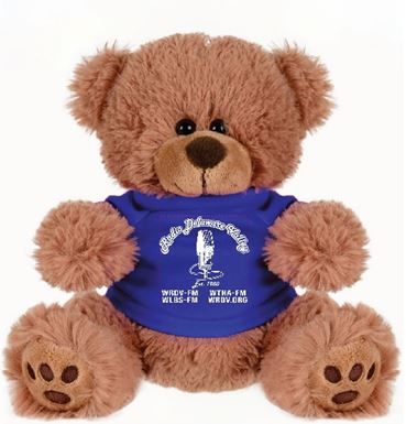 8” tall Soft Light Brown Teddy Bear
