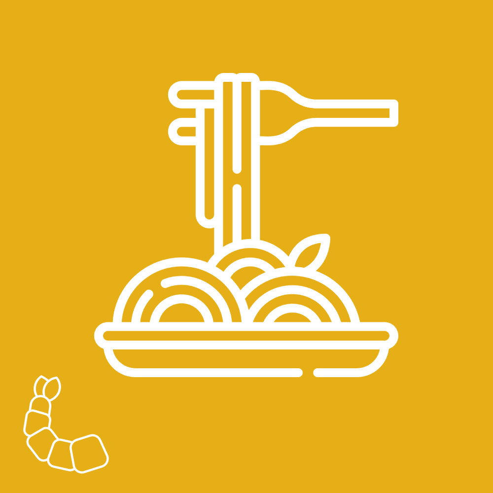 Tagliatelle scampi diabolique