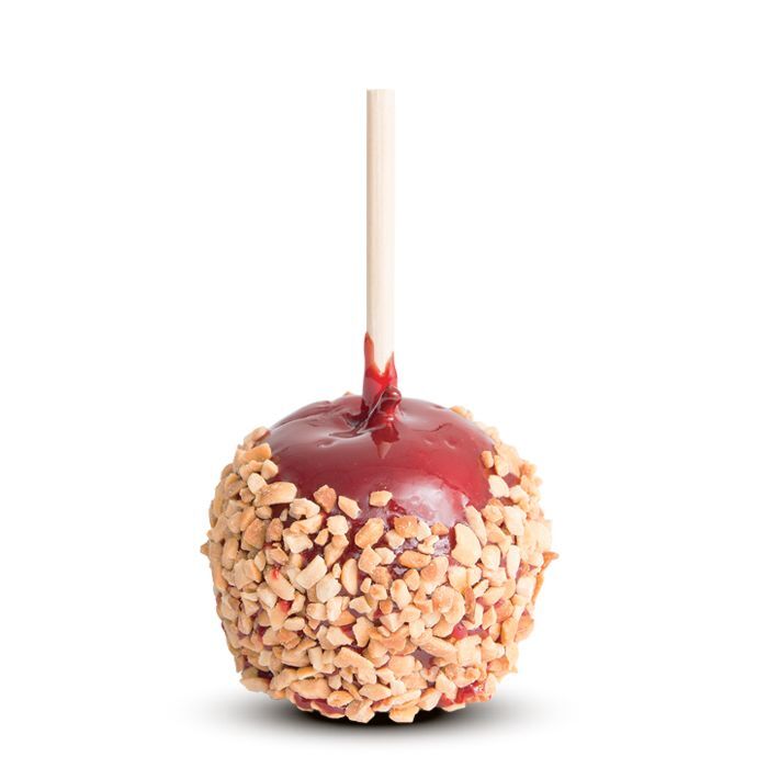 Cherry Caramel  Apple with Peanuts