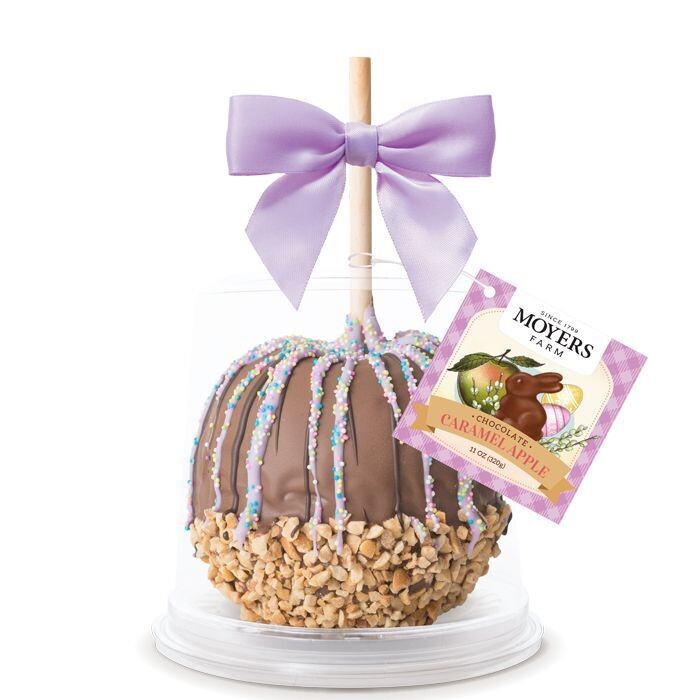 Easter (Purple and Yellow) - Chocolate Caramel Apple 