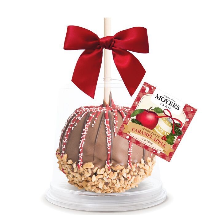 Holiday (Red and Gold) - Chocolate Caramel Apple
