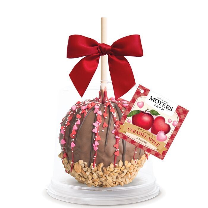 Valentine's Day (Red and Pink) - Chocolate Caramel Apple