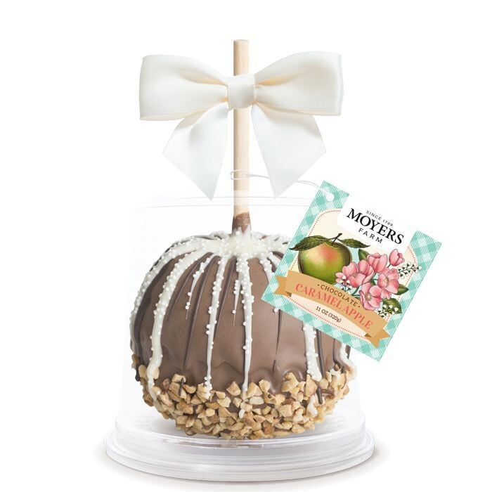 Mother's Day / Teacher's Day (White and Pink) - Chocolate Caramel Apple