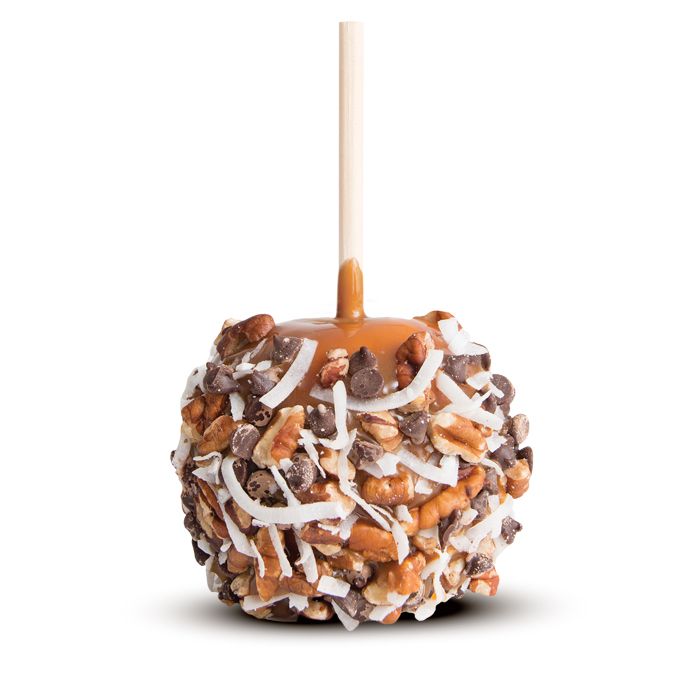 Coconut, pecan and chocolate chips - Caramel Apple