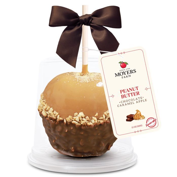 Peanut Butter Chocolate - Caramel Apple