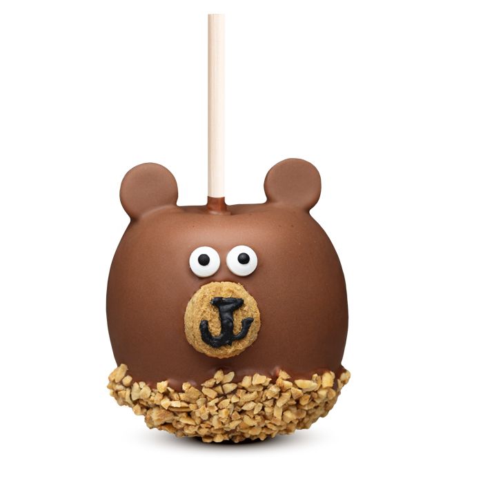 Teddy Bear Single - Chocolate Caramel Apple