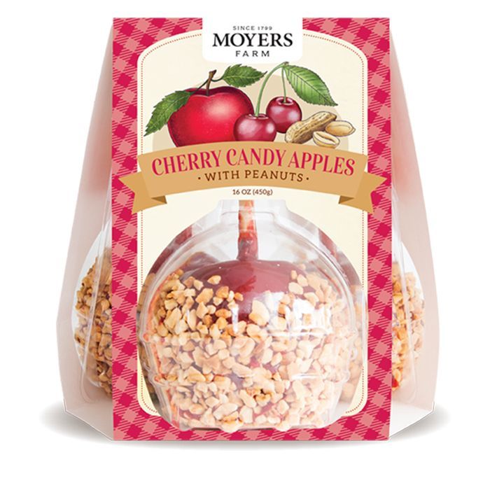 Cherry Caramel  Apple with Peanuts - 3Pack