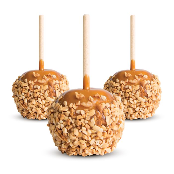 Caramel Apple with Peanuts - 3 Pack