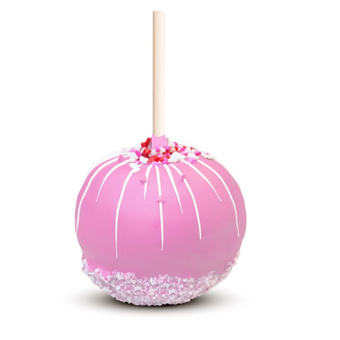 Valentine's Day Retro (Red and Pink) - Chocolate Caramel Apple