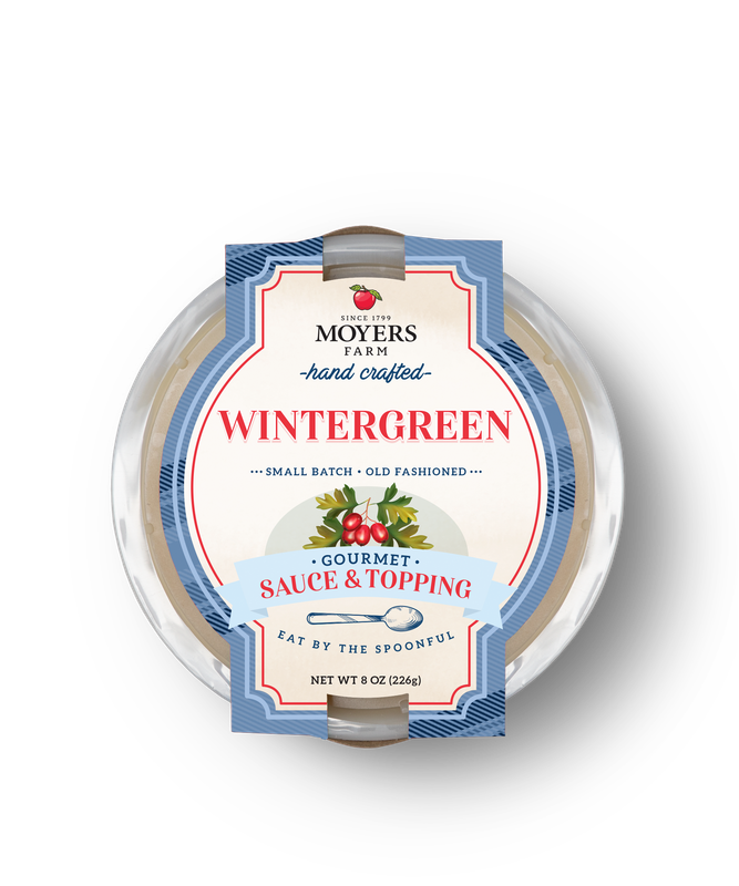 Wintergreen Caramel Sauce
