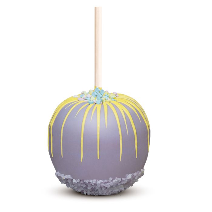 Easter Retro (Purple and Yellow) - Chocolate Caramel Apple