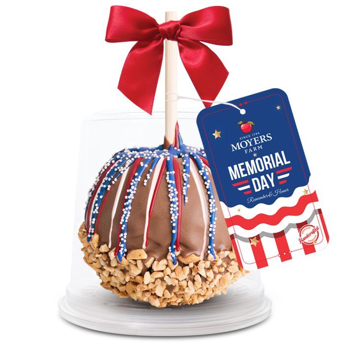 Memorial Day - Chocolate Caramel Apple