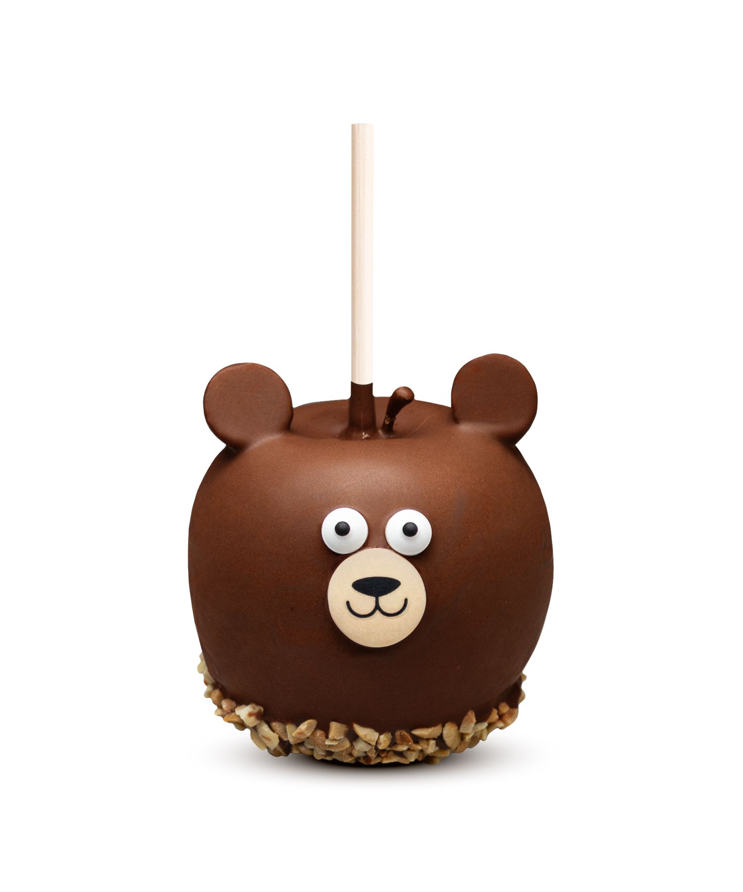 Teddy Bear Single - Chocolate Caramel Apple