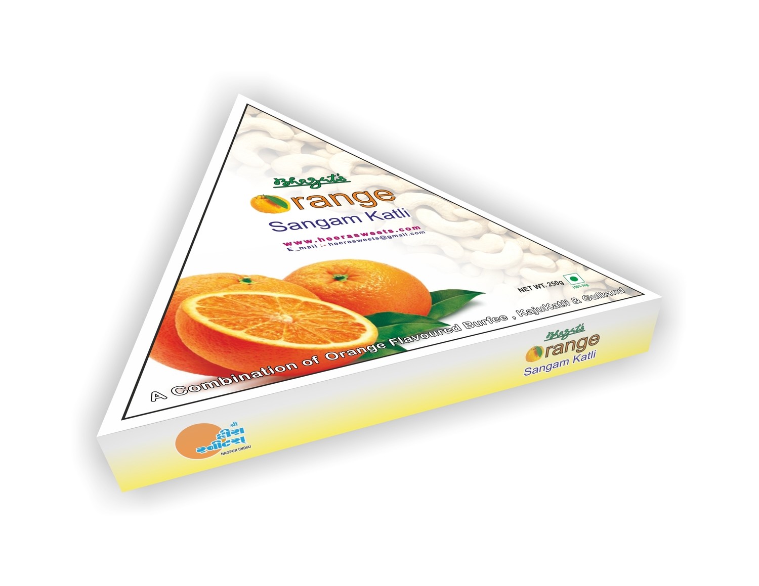 Orange Sangam Katli    250g