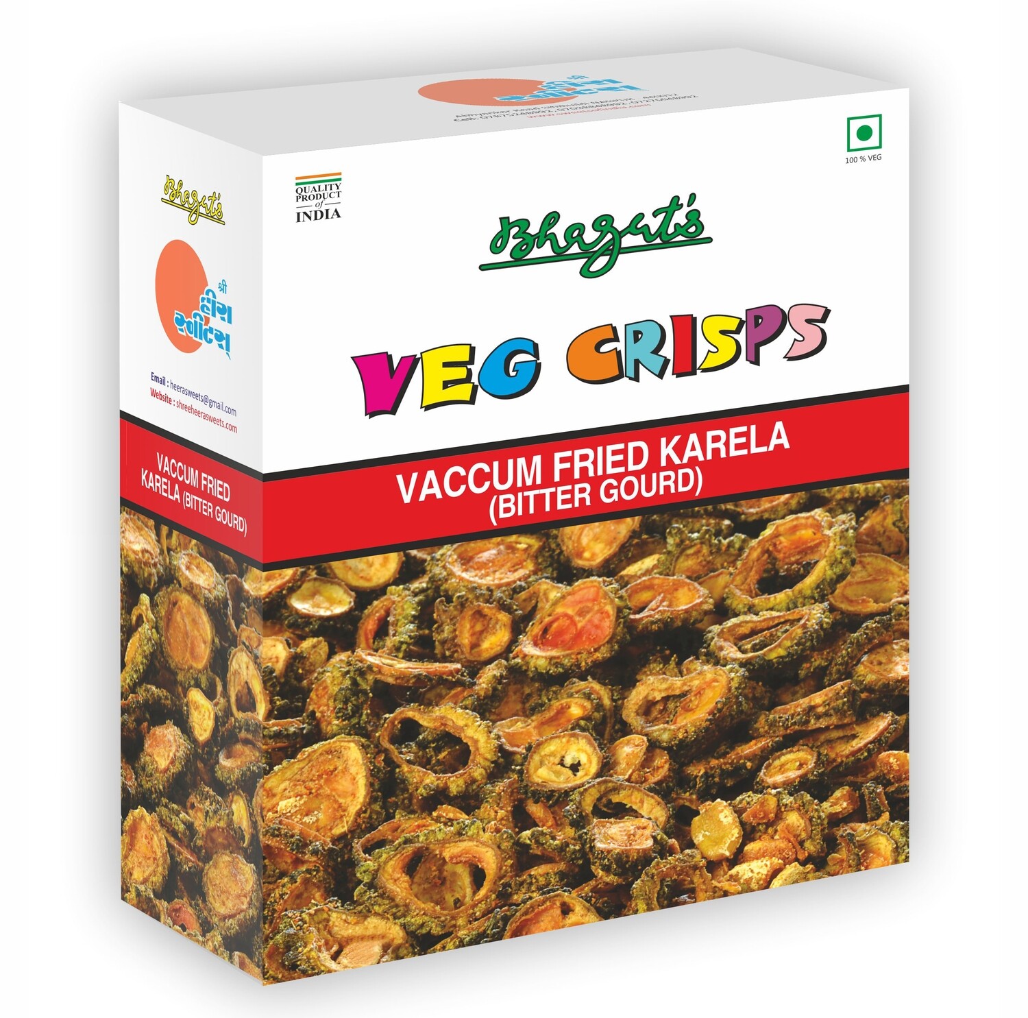 VACUUM FRIED KARELA ( BITTER GOURD ) 100g