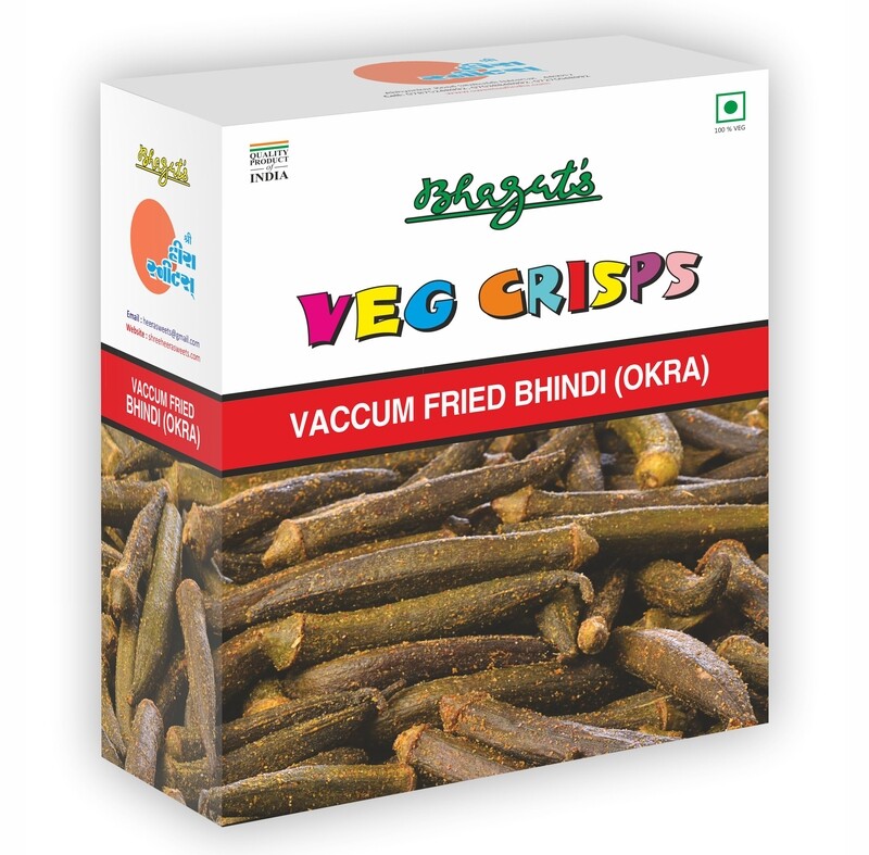 VACUUM FRIED BHINDI ( OKRA ) 100g