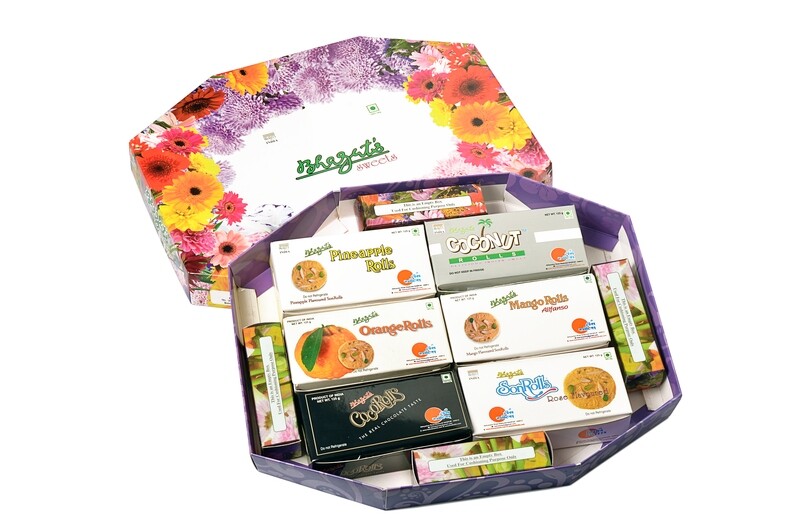 6 in 1 - 750g     SIX FLAVOURS OF SONROLLS   125g   each