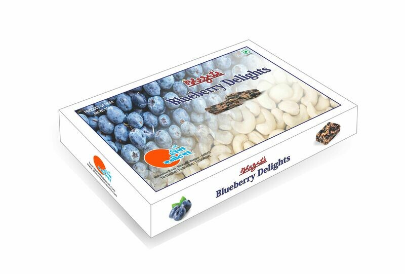 Blue Berry Delights  250g Made with Dehydrated Blue Berries,Cashewnuts &amp; Sugar