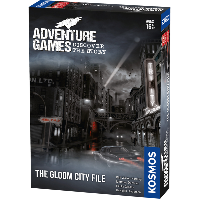 Adventure Games: The Gloom City File