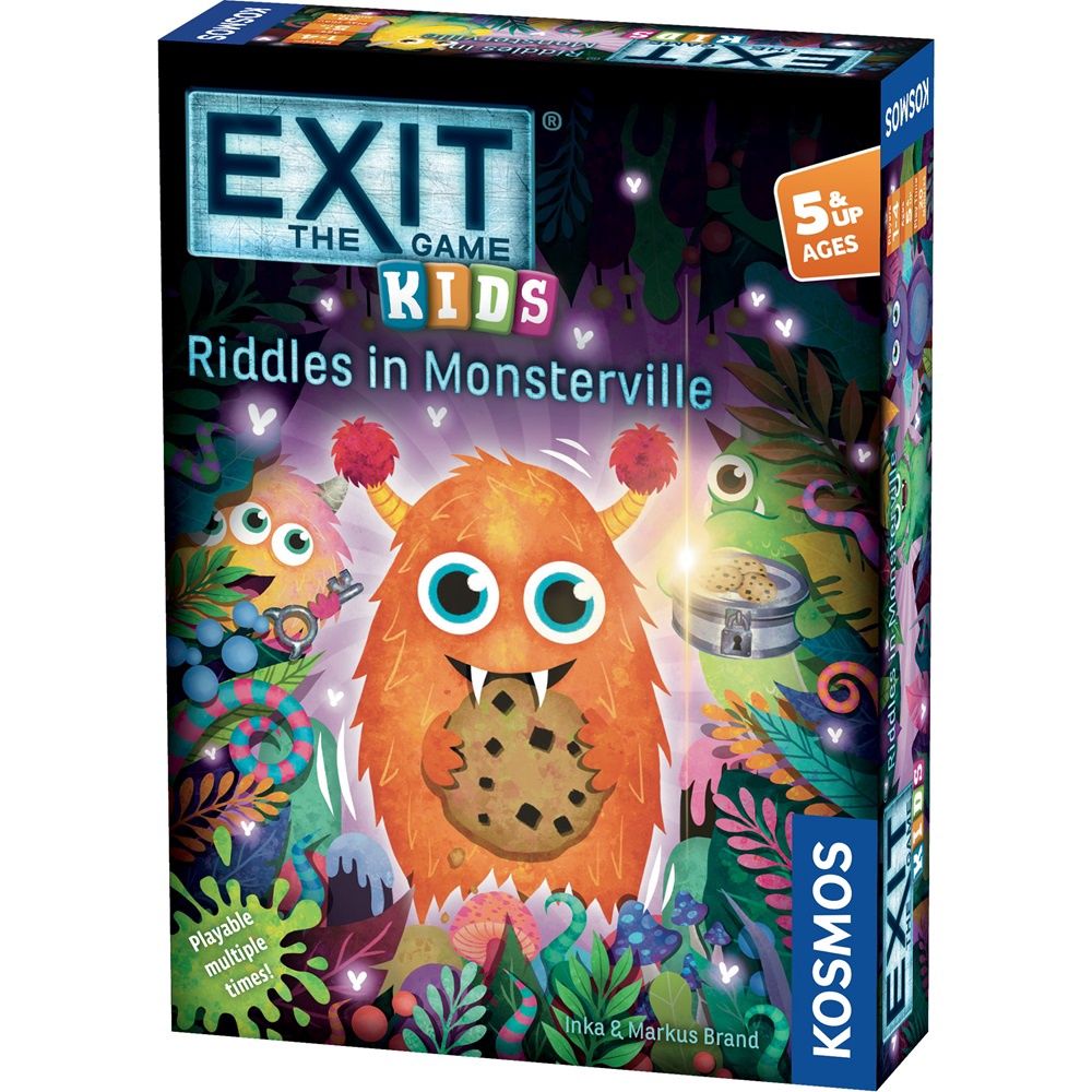 EXIT: THE GAME - KIDS - RIDDLES IN MONSTERVILLE