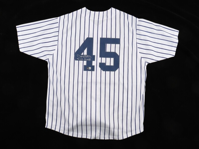 Cecil Fielder Signed Jersey Inscribed "96 WS Champs" (Beckett) and Chris Chambliss Signed Jersey (JSA)